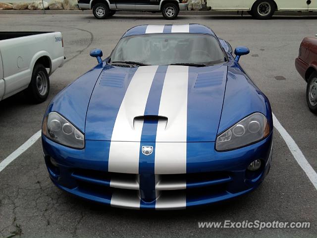 Dodge Viper spotted in South Jordan, Utah
