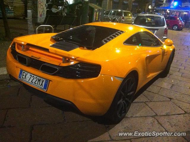 Mclaren MP4-12C spotted in Milano, Italy