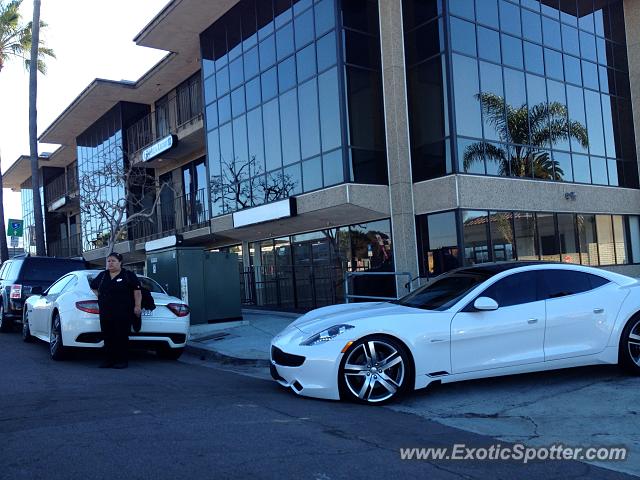 Fisker Karma spotted in La Jolla, California
