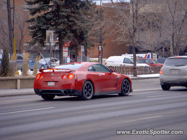 Nissan GT-R spotted in Calgary, Canada