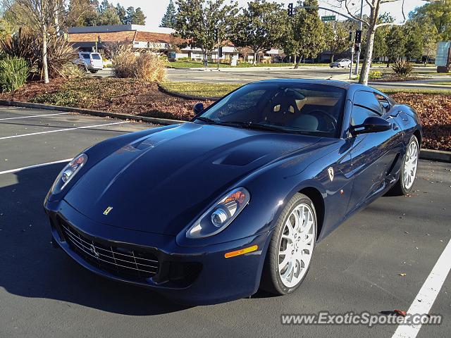 Ferrari 599GTB spotted in Sunnyvale, California