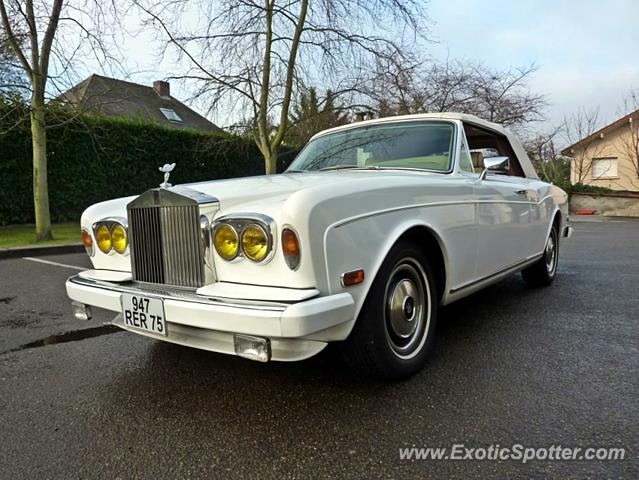 Rolls Royce Corniche spotted in Le Touquet, France