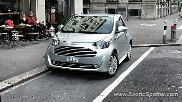Aston Martin Cygnet spotted in St. Gallen, Switzerland