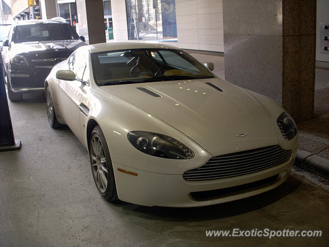 Aston Martin Vantage spotted in Calgary, Canada