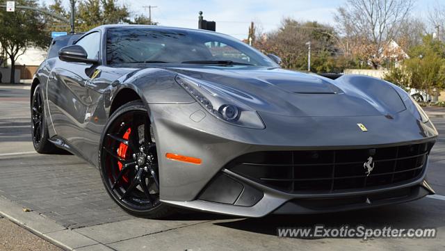 Ferrari F12 spotted in Dallas, Texas