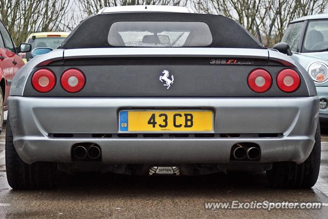 Ferrari F355 spotted in Coquelles, France