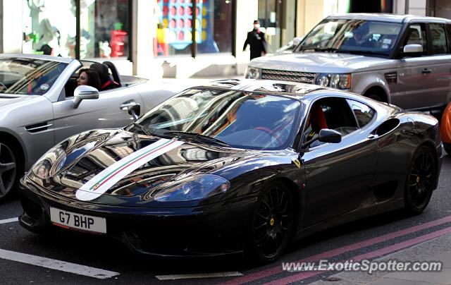 Ferrari 360 Modena spotted in London, United Kingdom