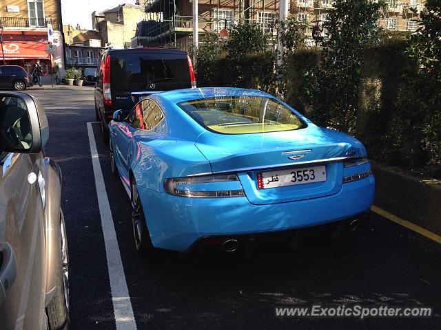 Aston Martin DBS spotted in London, United Kingdom
