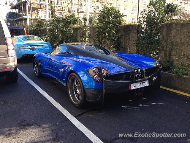 Pagani Huayra spotted in London, United Kingdom