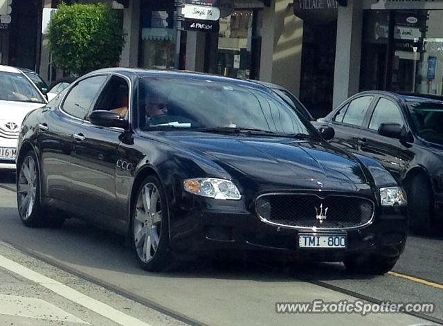 Maserati Quattroporte spotted in Melbourne, Australia