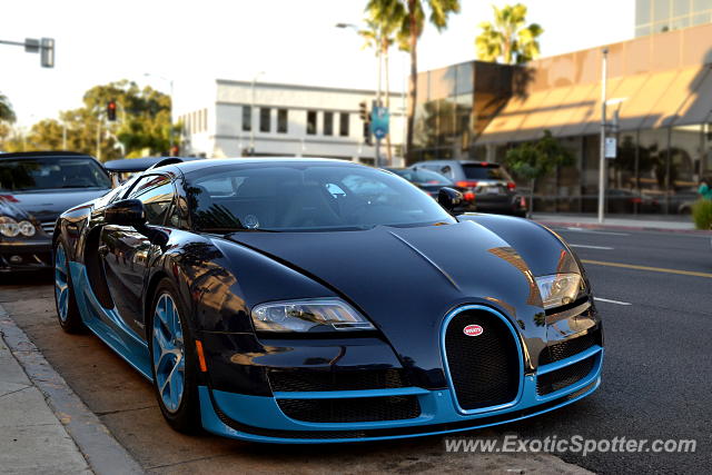 Bugatti Veyron spotted in Beverly Hills, California