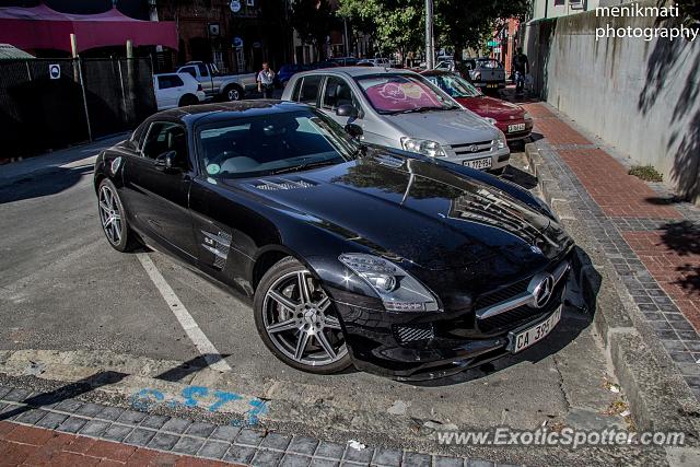 Mercedes SLS AMG spotted in Cape Town, South Africa