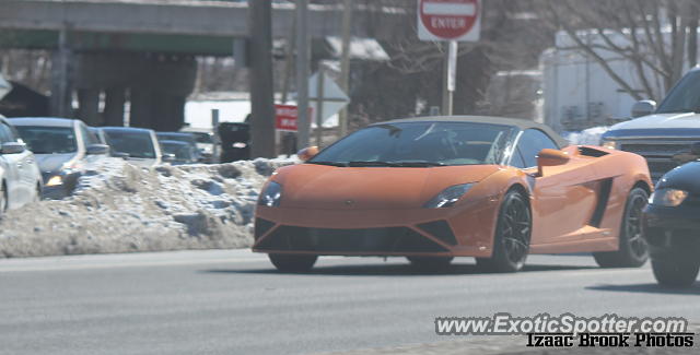 Lamborghini Gallardo spotted in Paramus, New Jersey
