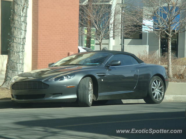 Aston Martin DB9 spotted in Cherry Creek, Colorado