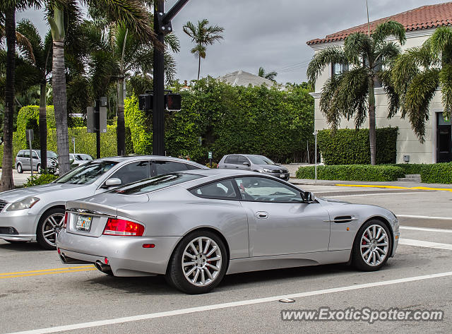 Aston Martin Vanquish spotted in Palm Beach, Florida