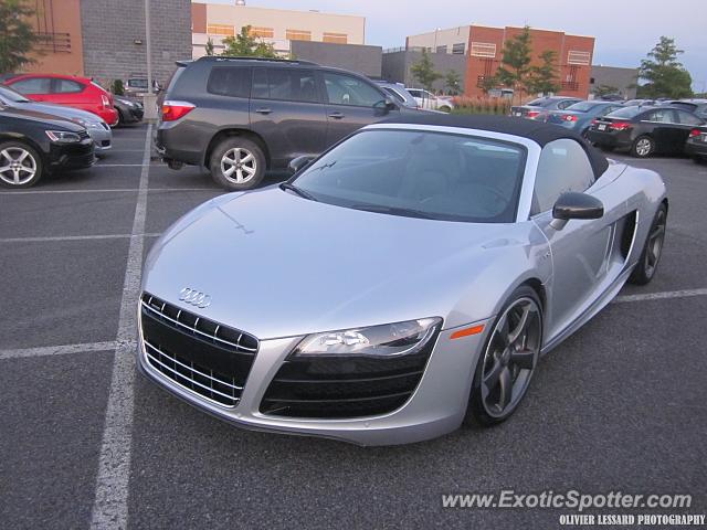 Audi R8 spotted in Boucherville, Canada