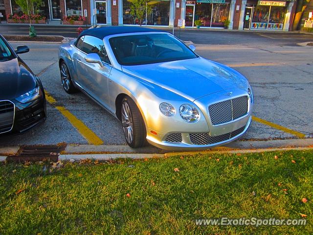 Bentley Continental spotted in Northfield, Illinois