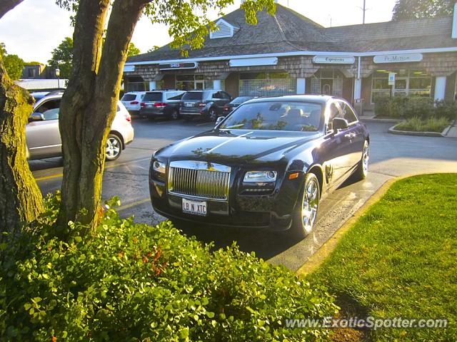 Rolls Royce Ghost spotted in Northfield, Illinois