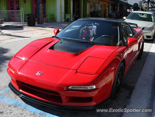 Acura NSX spotted in West Palm Beach, Florida