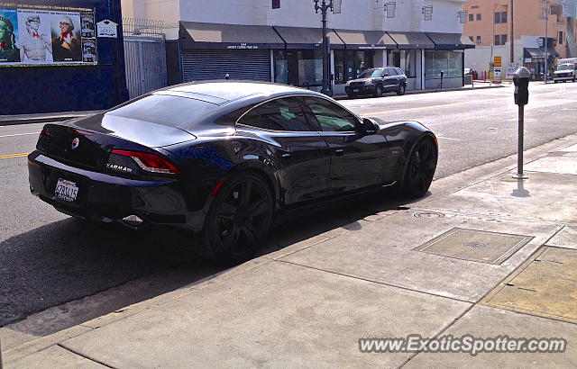 Fisker Karma spotted in Los Angeles, California