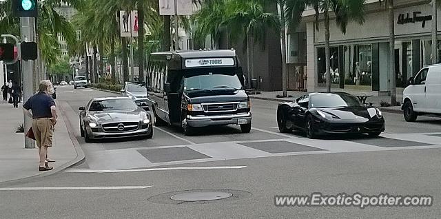 Ferrari 458 Italia spotted in Beverly hills, California