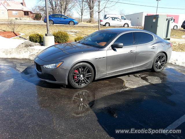 Maserati Ghibli spotted in Cincinnati, Ohio