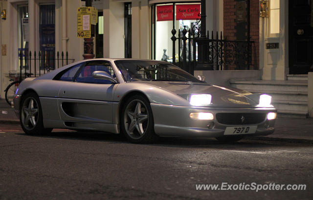 Ferrari F355 spotted in London, United Kingdom