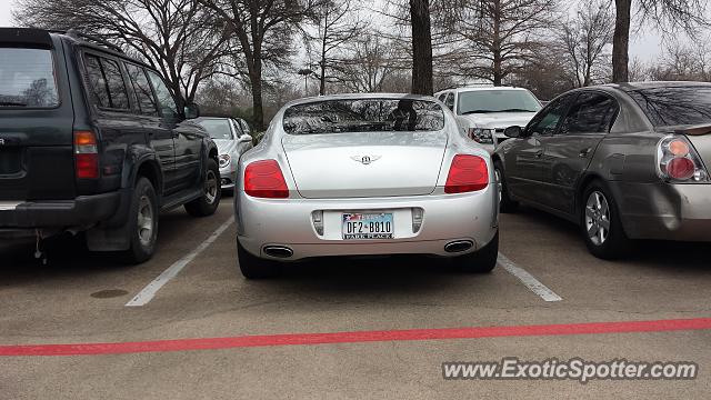 Bentley Continental spotted in Plano, Texas