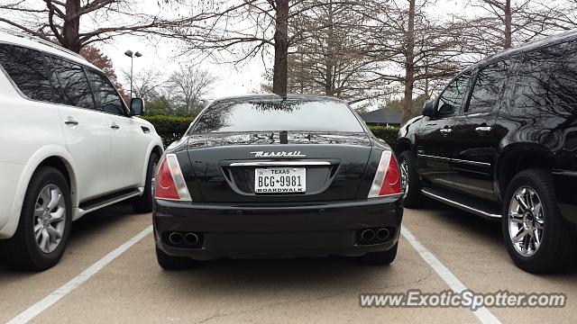Maserati Quattroporte spotted in Plano, Texas