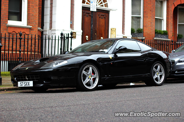 Ferrari 575M spotted in London, United Kingdom