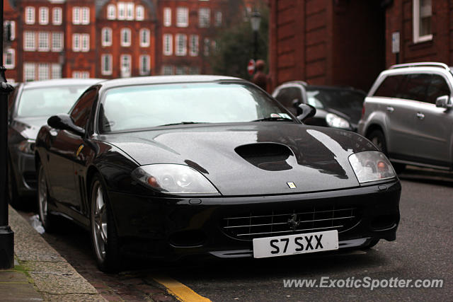 Ferrari 575M spotted in London, United Kingdom