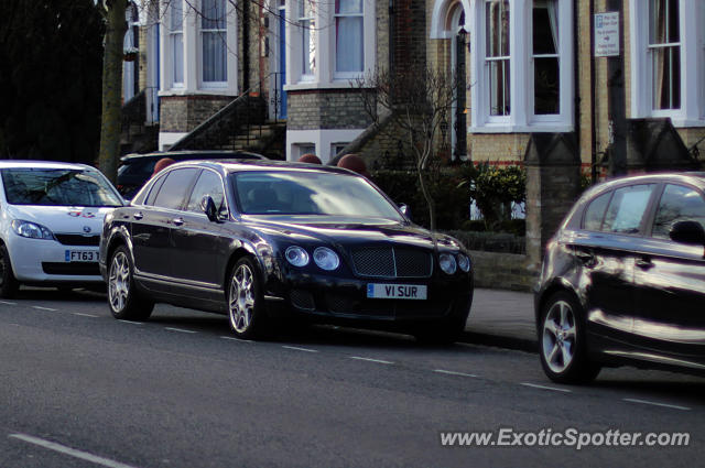 Bentley Continental spotted in Cambridge, United Kingdom