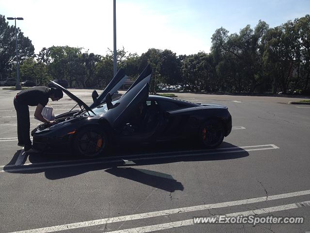 Mclaren MP4-12C spotted in San Diego, California