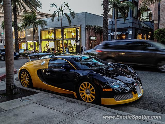 Bugatti Veyron spotted in Beverly Hills, California