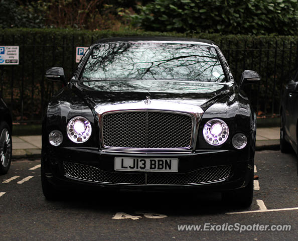 Bentley Mulsanne spotted in London, United Kingdom