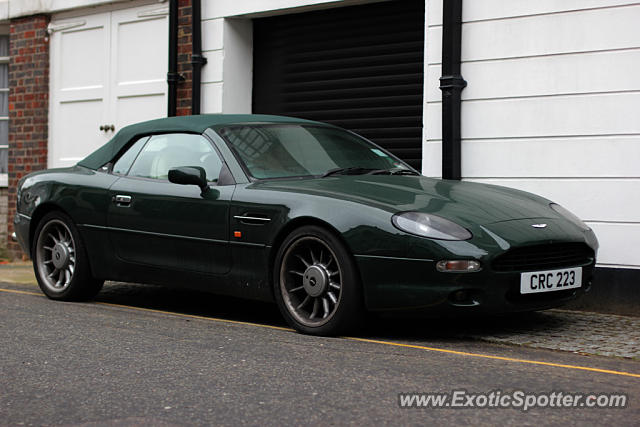 Aston Martin DB7 spotted in London, United Kingdom