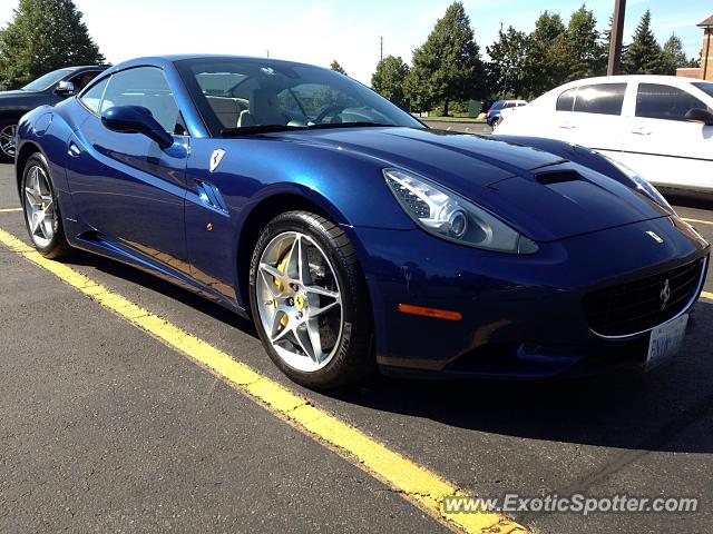 Ferrari California spotted in Woodbridge, Canada
