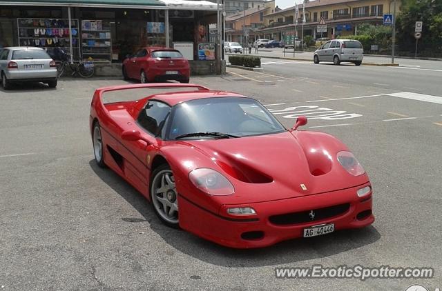 Ferrari F50 spotted in Brescia, Italy