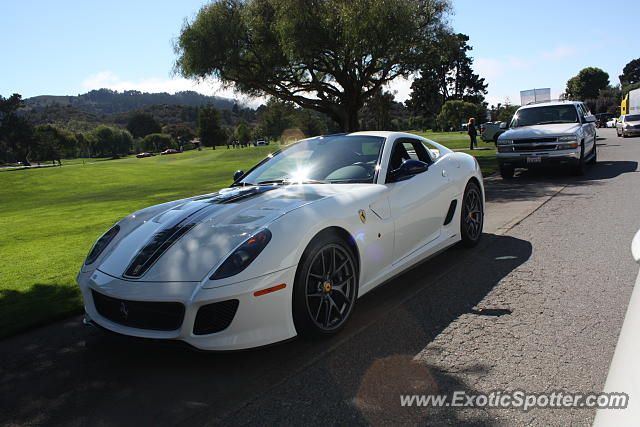Ferrari 599GTO spotted in Monterey, California