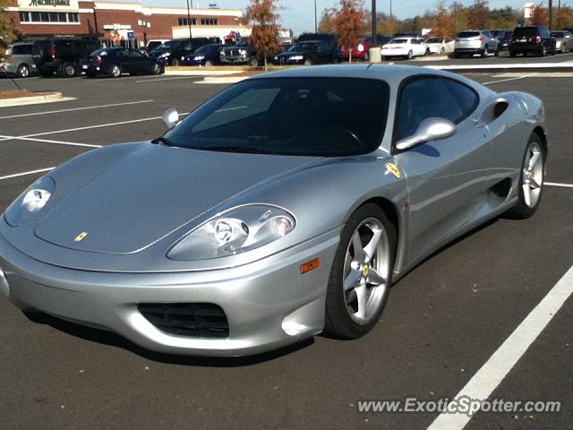 Ferrari 360 Modena spotted in Knoxville, Tennessee