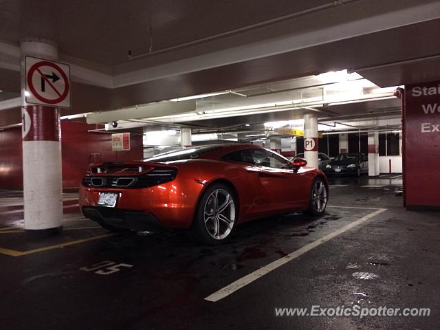 Mclaren MP4-12C spotted in Vancouver, Canada