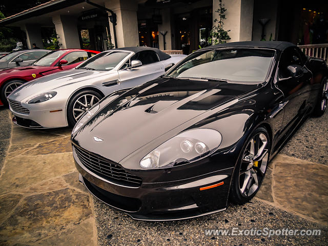 Aston Martin DBS spotted in Carmel, California