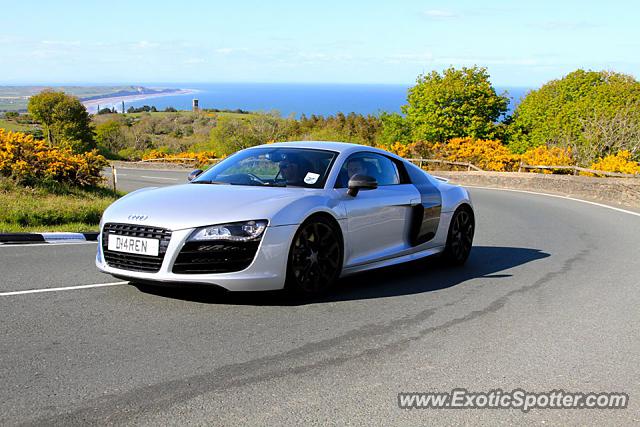 Audi R8 spotted in Ramsey/ snaefell, United Kingdom