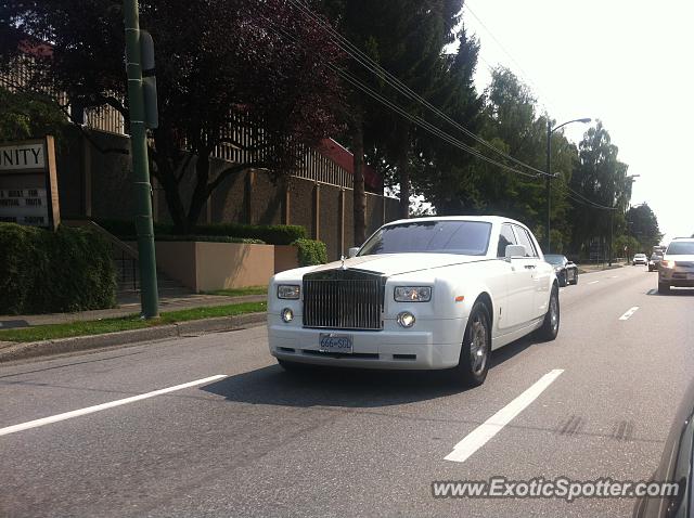 Rolls Royce Phantom spotted in Vancouver, Canada