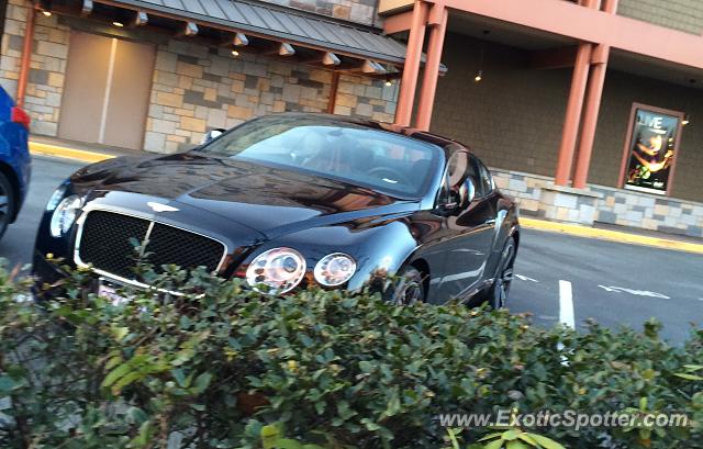 Bentley Continental spotted in Vancouver, Canada