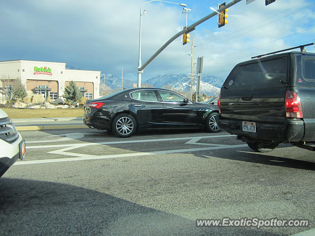 Maserati Ghibli spotted in Murray, Utah