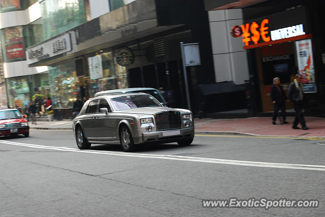 Rolls Royce Phantom spotted in Hong Kong, China
