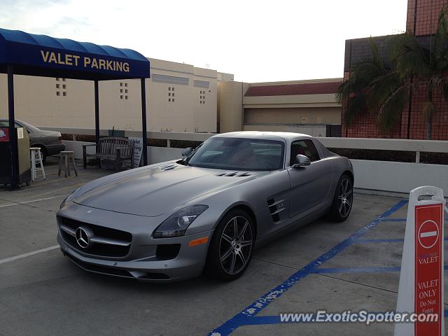Mercedes SLS AMG spotted in San Diego, California