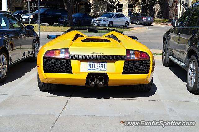 Lamborghini Murcielago spotted in Dallas, Texas
