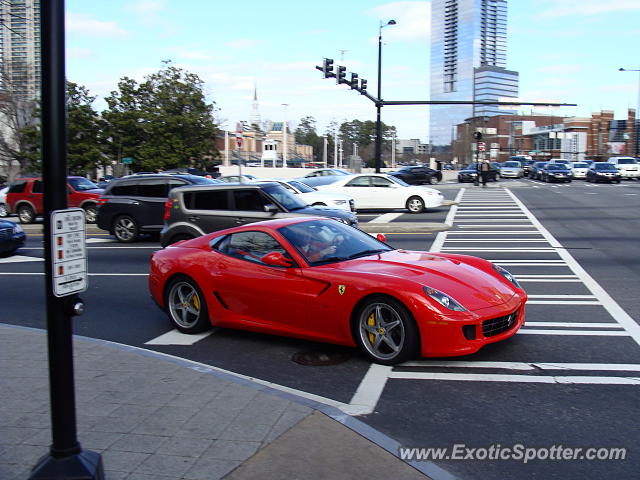 Ferrari 599GTB spotted in Atlanta, Georgia